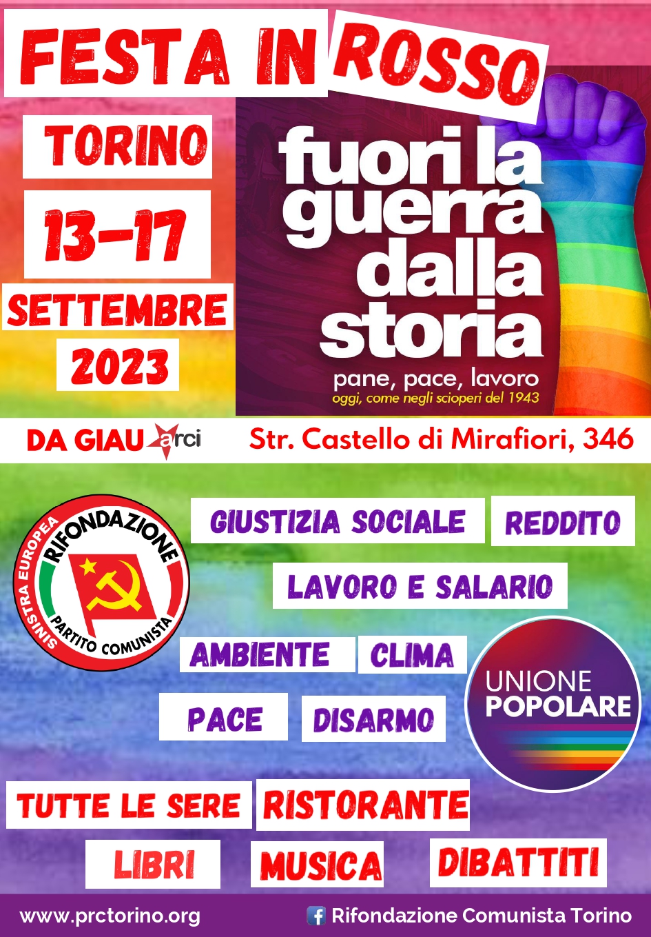 Torna la Festa in Rosso a Torino